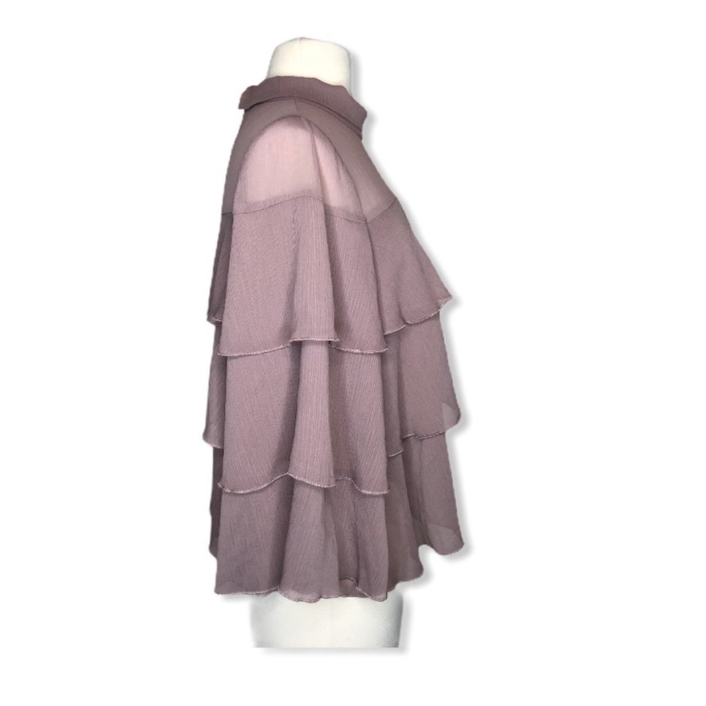 BISHOP + YOUNG Sheer Layered Ruffled Blouse - Picture 2 of 7